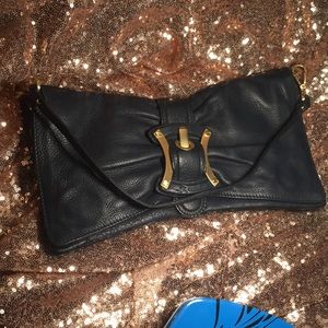 B.Makowsky Dark Teal shoulder bag